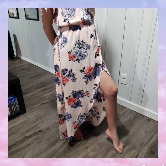 Candies medium dress maxi blush Easter romper - Picture 6 of 6